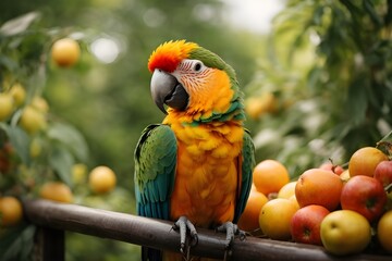 Vibrant Summer Parrot
Add a burst of tropical color to your projects with our vibrant summer parrot stock images on Adobe Stock. From radiant feathers to playful antics, our high-quality visuals captu - obrazy, fototapety, plakaty