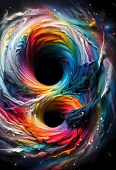 colorful infinity