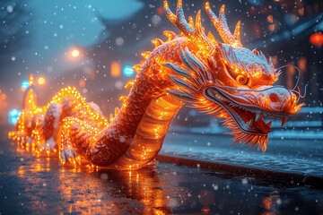 Lunar New Year - Chinese New Year, tradition, family, Dragon