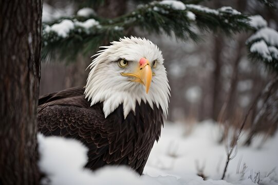 Majestic Winter Bald Eagle
Immerse yourself in the splendor of the season with our majestic winter bald eagle stock images on Adobe Stock. Capturing the noble demeanor and wintry grace of these iconic