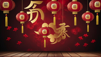 chinese new year background, year of the dragon graphic, abstract background, chniese new year celebration