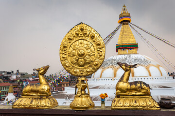 tibetan stupa in kathmandu