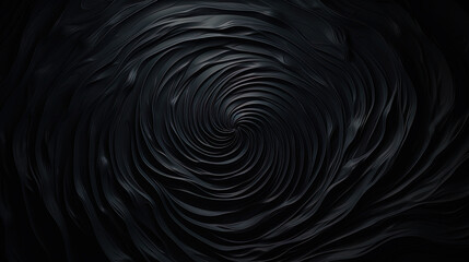 Dark whirlpools abstract backgrounds, where silhouettes smoothly turn into dark vortices