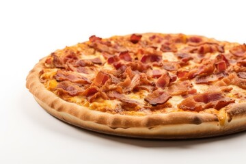 pizza isolated on white