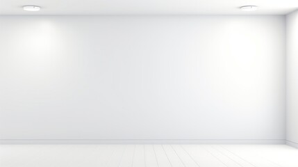 Minimalistic Clean White Background Wallpaper AI Generated