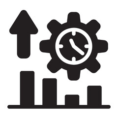 Time To Market glyph icon