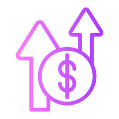 profit gradient icon