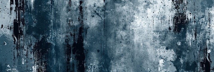 Fototapeta premium Monochromatic Fusion: Grunge Black, Grey, and White Trendy Texture Poster and Web Banner Design, Tailored for Extreme Sportswear, Racing, Cycling, Football, Motocross, Basketball, Gridiron, and Travel