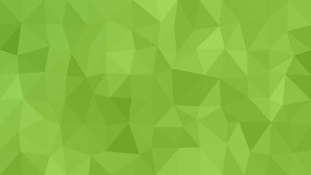 Abstract Motion Grid: Colorful Low Poly Triangle Symphony