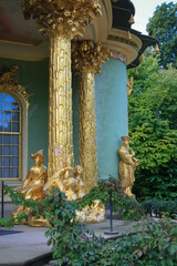 Statues at Chinese House at Sanssouci Park, Potsdam