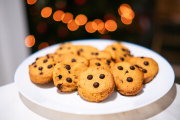 Galletas sin gluten con pepitas de chocolate