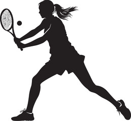 Smash Sovereign Womens Tennis Logo in Vector Royalty 