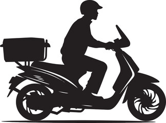 Street Spice Speedster Scooter Icon for Quick Food Deliveries 