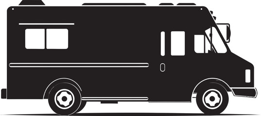 Nomad Nosh Navigator Vector Design for Flavorful Expeditions 