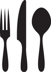 Culinary Harmony Crest Vector Logo Design for Fork and Knife Icon 