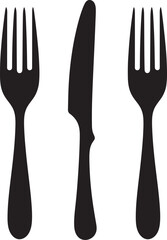 Bistro Blade Badge Vector Design for Stylish Culinary Representation 