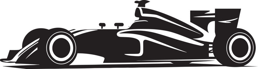 Aerodynamic Apex Insignia Vector Design for Formula 1 Racing Prowess 