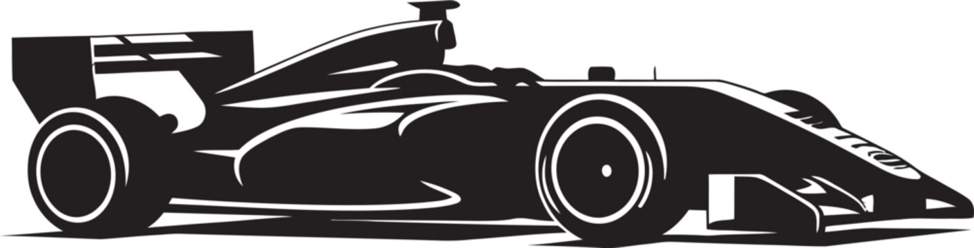 Adrenaline Accelerator Vector Design for Formula 1 Racing Intensity 