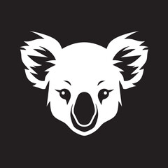 Tree Top Treasure Insignia Vector Design for Koala Preservation 