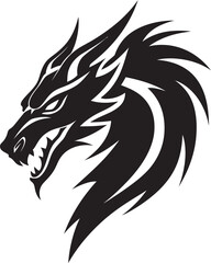 Dragon Dynasty Insignia Kuei Dragon Vector Icon for Legendary Legacy 