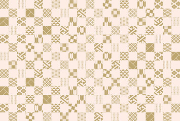 和柄素材のベクター背景