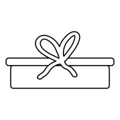 gift box for holiday chocolate day icon