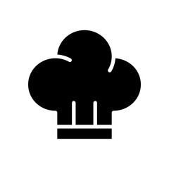 chef hat icon symbol vector template