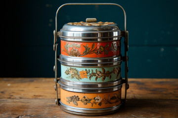 Vintage Tiffin Carrier