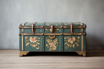 Vintage Trousseau Chest