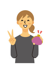 主婦　女性　ミドル　悩み　お金　バッチリ　ロングヘア