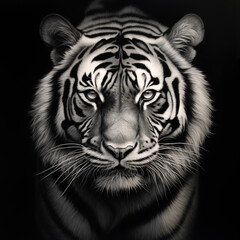 Obraz premium Close up tiger