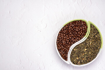 Blank photography of coffee; green tea; herb; bean; choice; choose; herbal; caffeine; dry; natural; drink; petal; beverage; texture