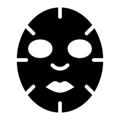 face mask glyph icon