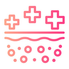 skin gradient icon