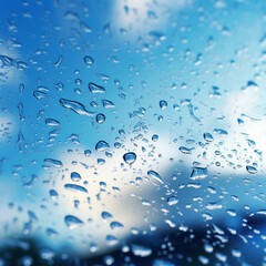water, rain, drops, drop, blue, glass, abstract, wet, liquid, window, bubble, bubbles, texture, aqua, clean, transparent, droplet, clear, condensation, raindrop, surface, droplets, fresh, nature, dew