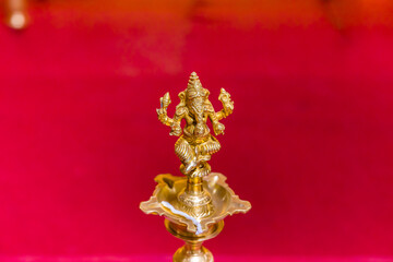 Fototapeta na wymiar Indian Hindu wedding ceremony ritual items 