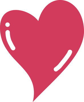 Love heart drawing