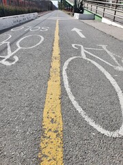 Obraz premium Ciclopista