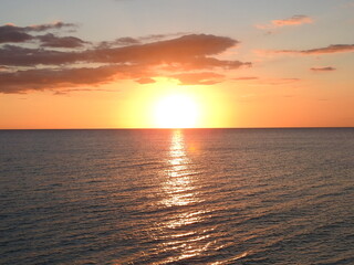 sunset dominican republic