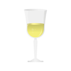 Wine Glass Illustration