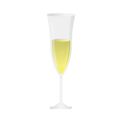 Wine Glass Illustration