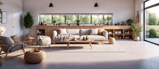 Minimalism Interior design - living room