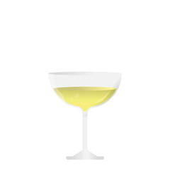 Wine Glass Illustration