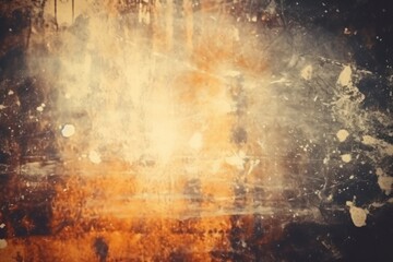 Old Film Overlay with light leaks, grain texture, vintage topaz and tangerine background