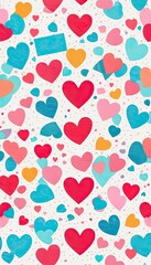 background with hearts, valentine seamless pattern, Valentine icon set, big love icon, icon set valentine, valentine day concept or background valentine, valentine pattrent, valentine wallpaper