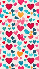 background with hearts, valentine seamless pattern, Valentine icon set, big love icon, icon set valentine, valentine day concept or background valentine, valentine pattrent, valentine wallpaper