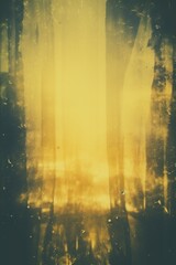 Old Film Overlay with light leaks, grain texture, vintage yellow background