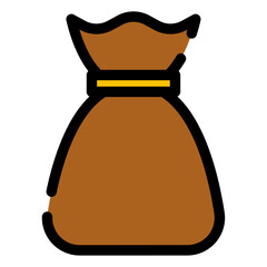 pouch bag icon 