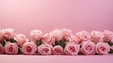 Rolgordijnen blossom flower pink background illustration petal rose, tulip lily, peony orchid blossom flower pink background © vectorwin