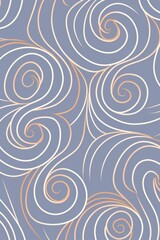Fototapeta na wymiar Periwinkle and copper simple cute minimalistic random satisfying item pattern